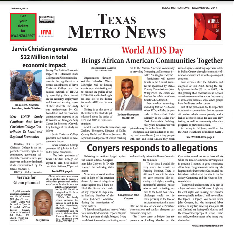 Texas Metro News: 11/29/17