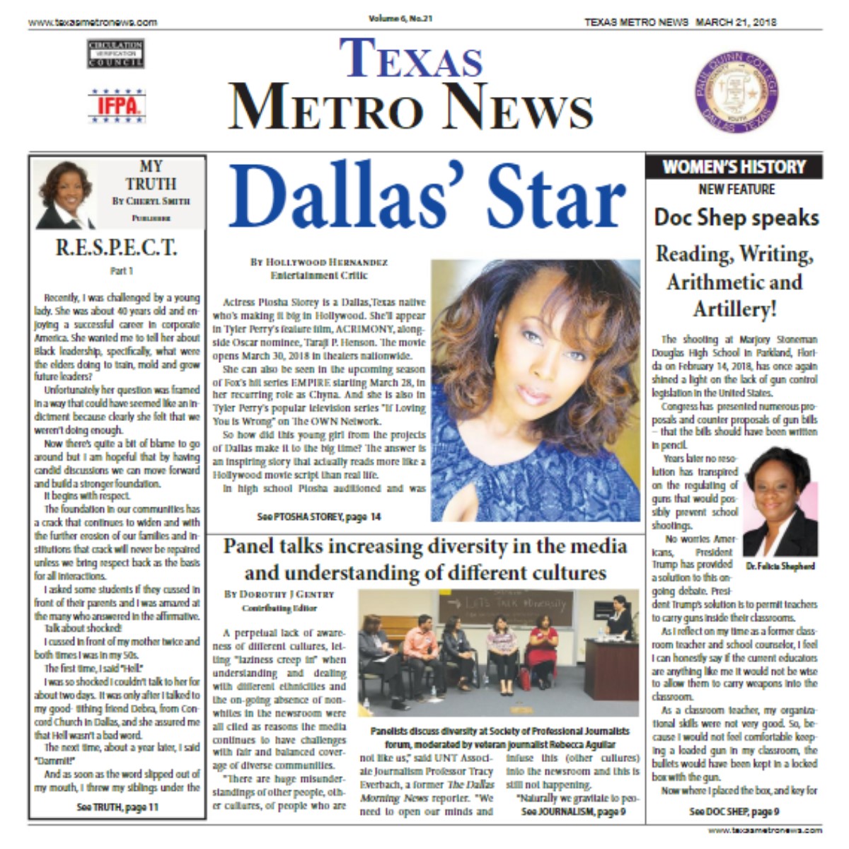 Texas Metro News: 3/21/18