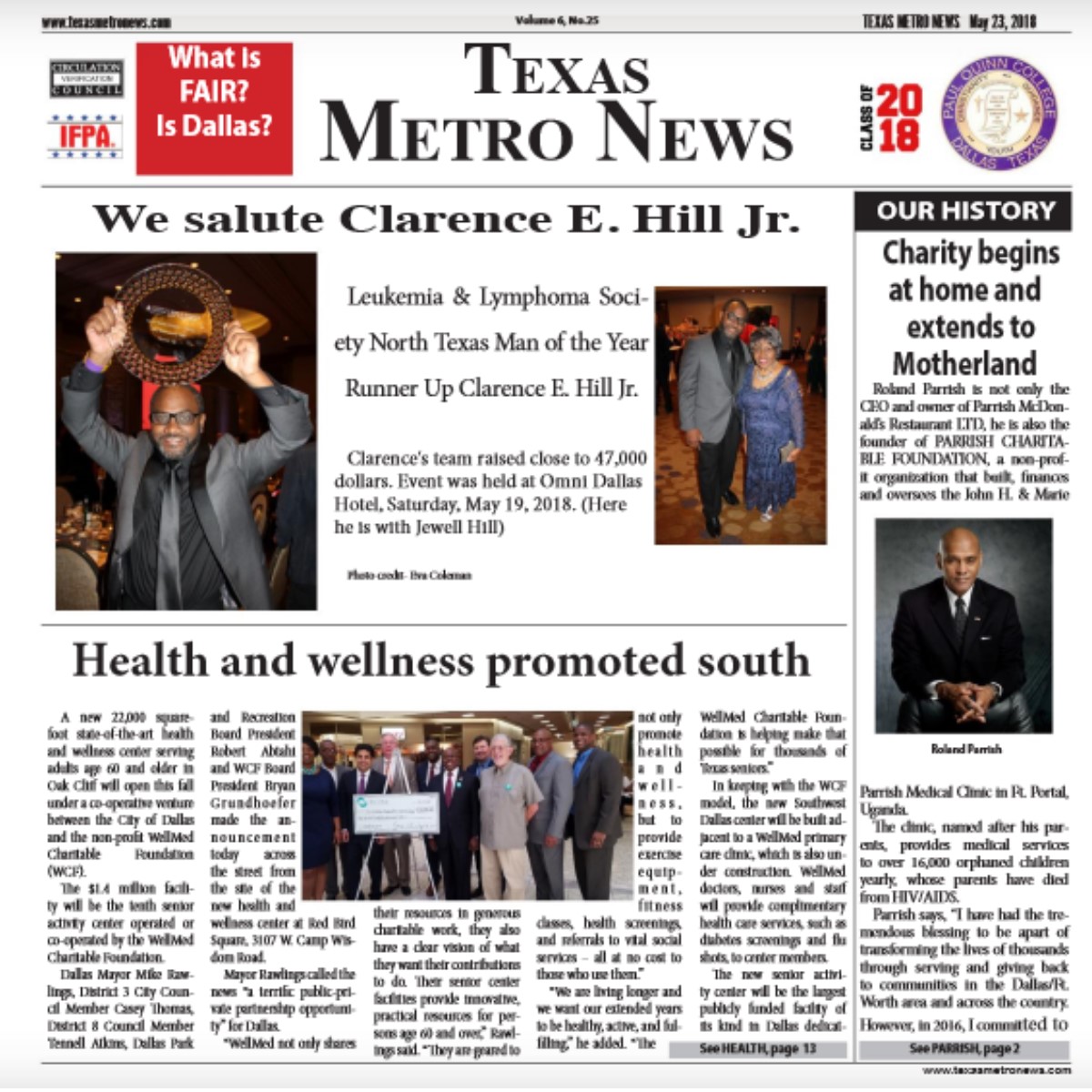 Texas Metro News: 5/23/18