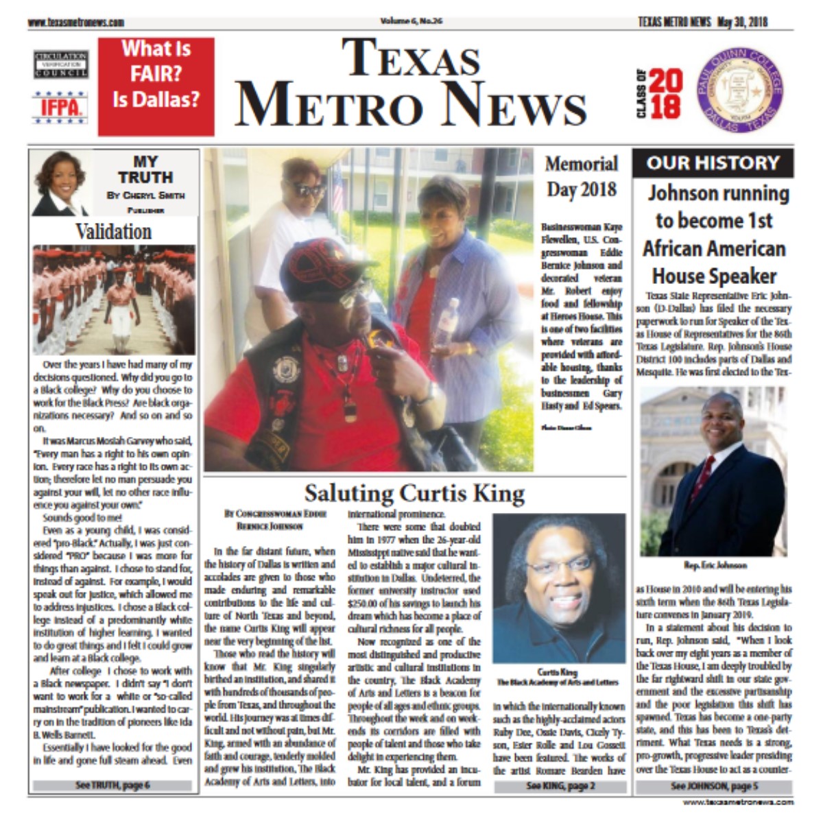 Texas Metro News: 5/30/18