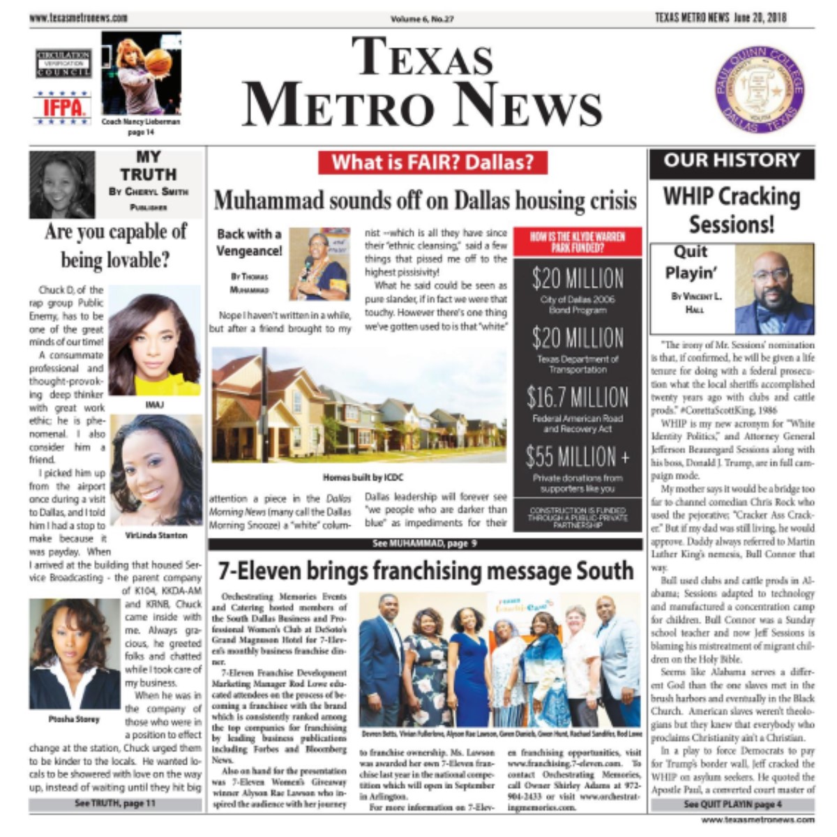 Texas Metro News: 6/20/18