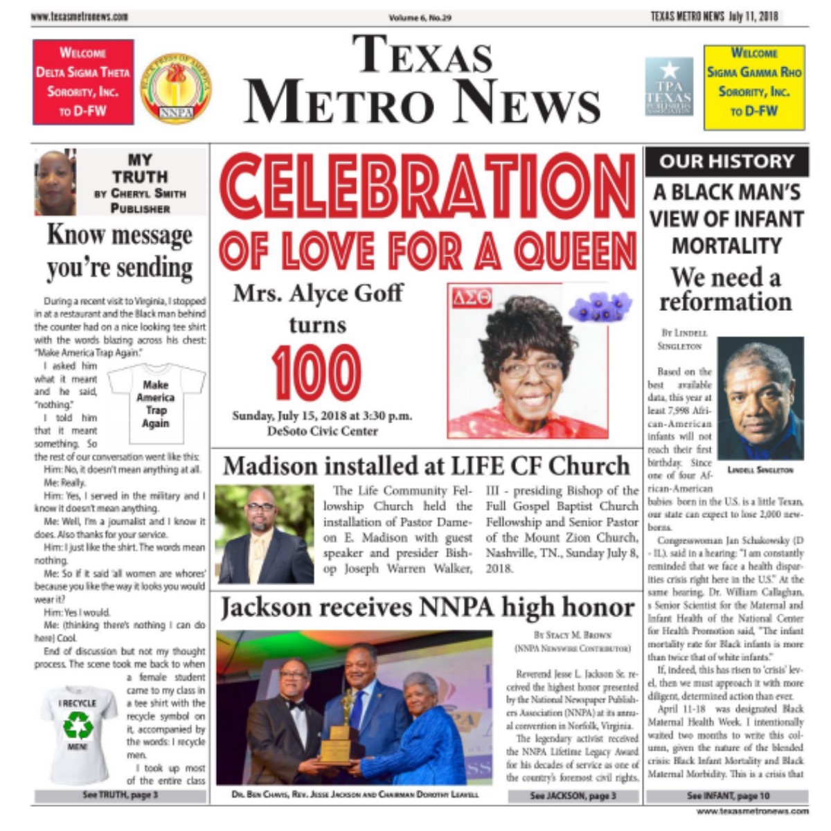 Texas Metro News: 7/11/18