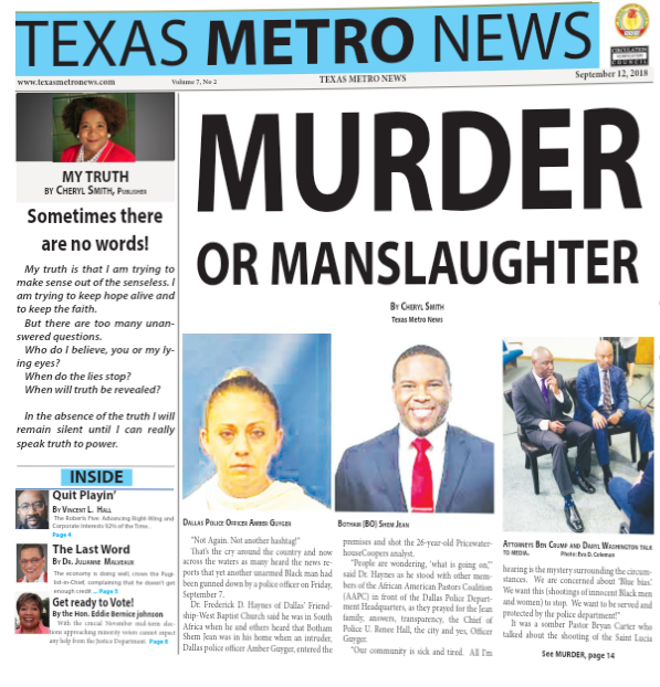 Texas Metro News: 9/12/18