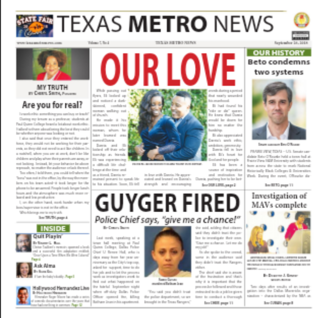Texas Metro News: 9/26/18