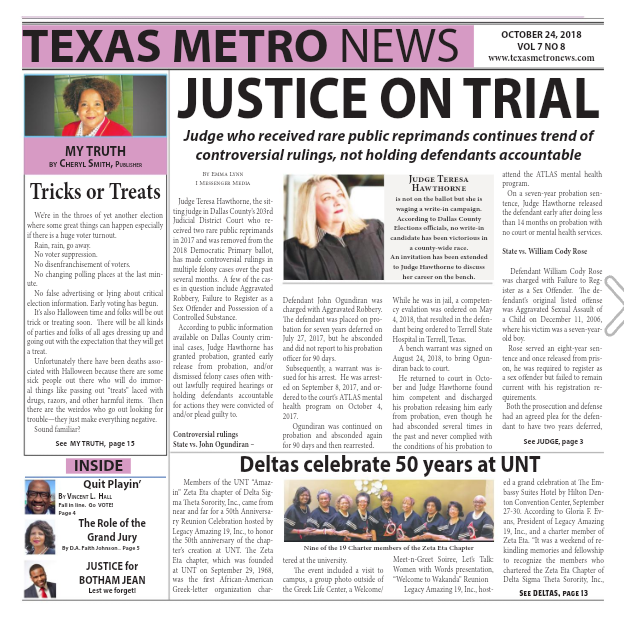 Texas Metro News: 10/24/18