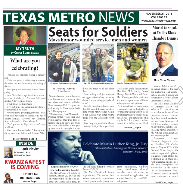 Texas Metro News: 11/21/18