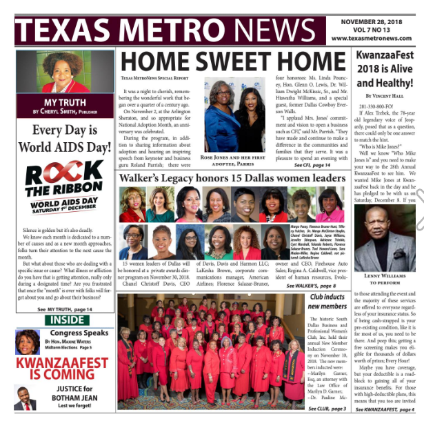 Texas Metro News: 11/28/18