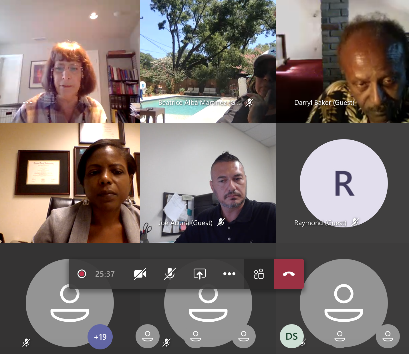 Screenshot of the City of Dallas Housing Finance Corporation held a Board of Directors meeting
