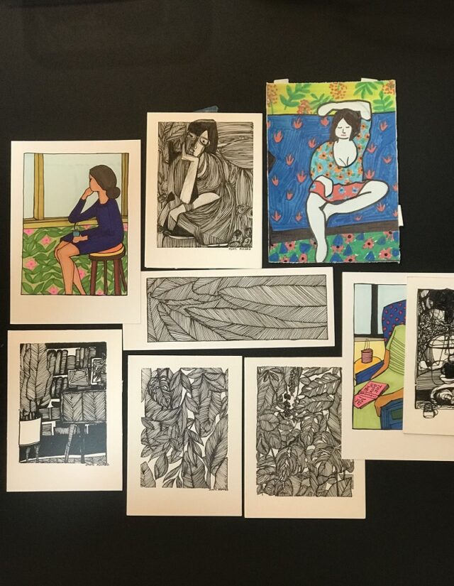 Jyoti Ahmed draws 