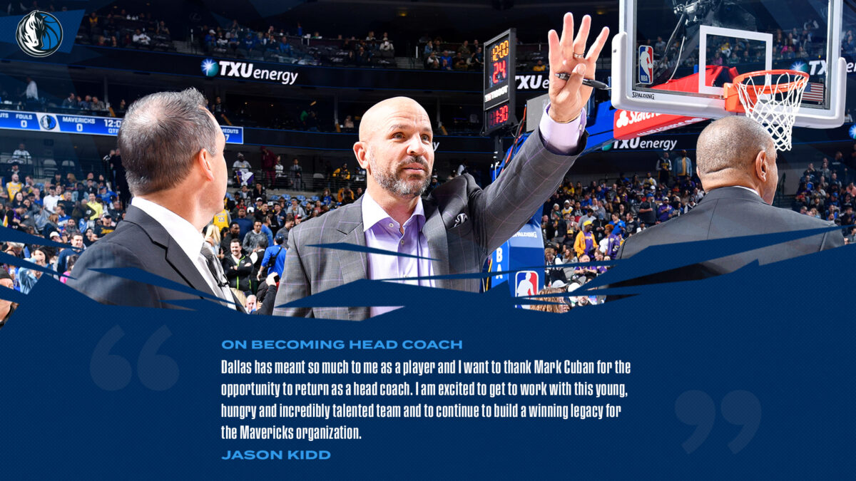 Dallas Mavericks hire Jason Kidd as head coach and Nico Harrison as general  manager, NBA News