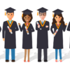 gradute x image x vector