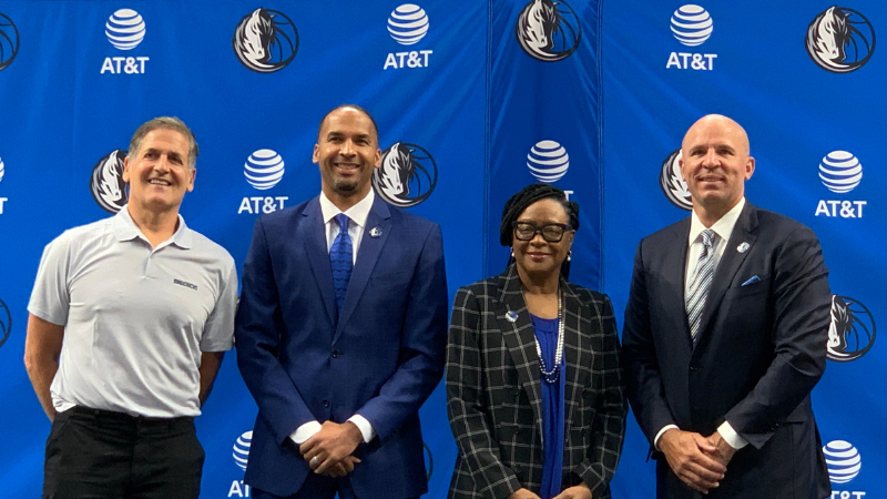 Jason Kidd, Nico Harrison introduced as new Mavs Leadership - Texas ...