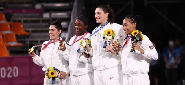 Olympic Gold Medalists Women's 3x3 Basketball