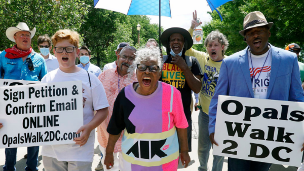Opal Lee walk