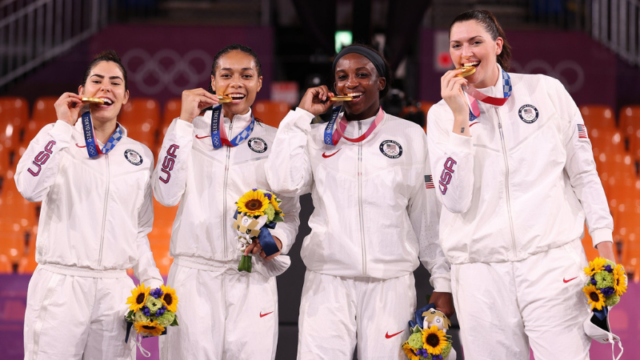 USA Olympics 3x3 Gold Medal Team