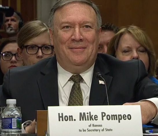 Hon. Mike Pompeo