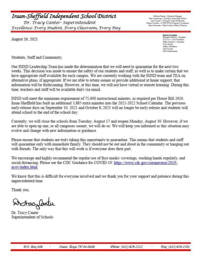 ISD School Information