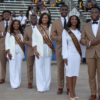 Miss Grambling State University and her Court