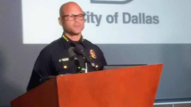 Dallas Police Chief Eddie Garcia, unveils the Domestic Violence Plan