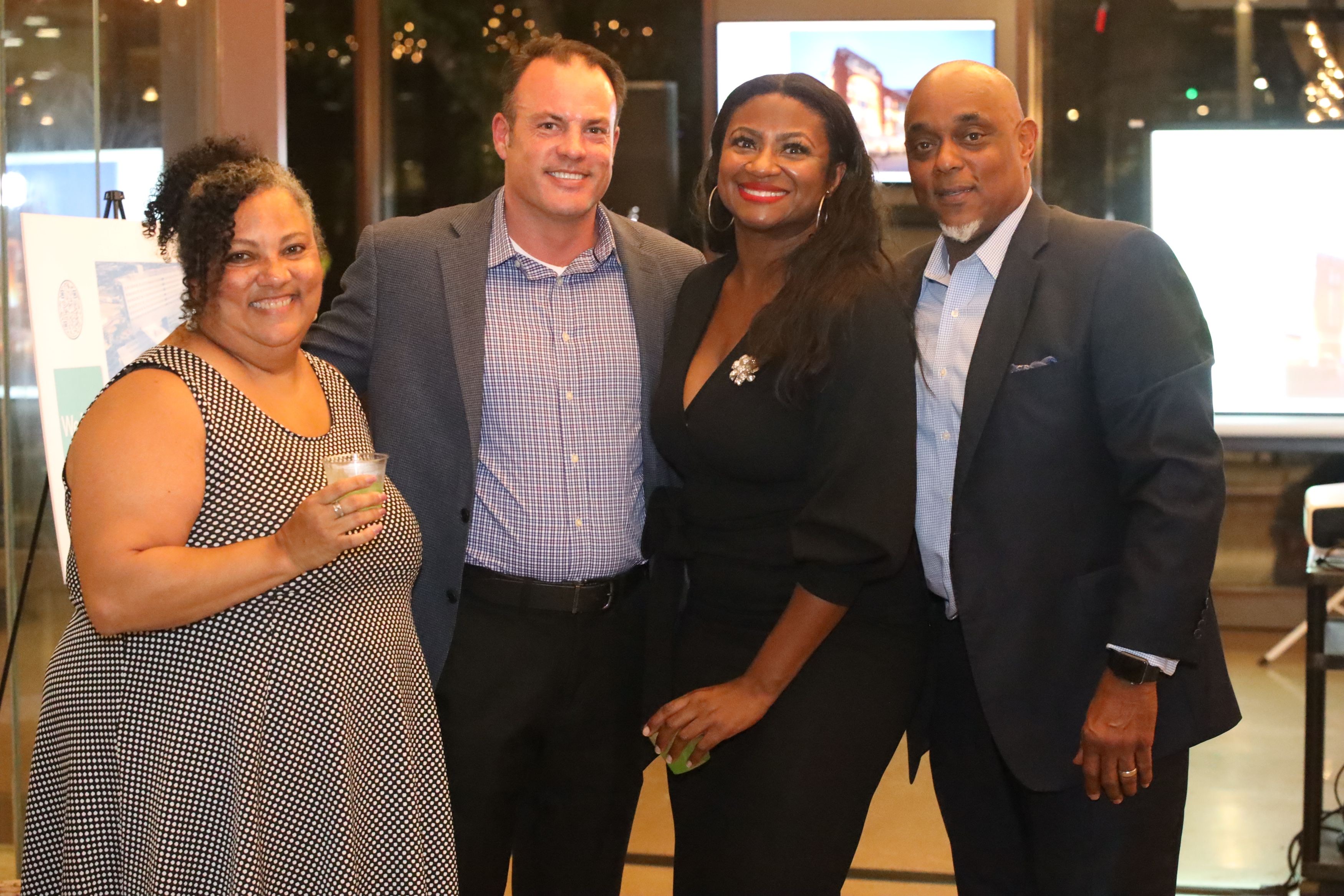 The H.J Russell team, after a successful “We Build Dallas” reception