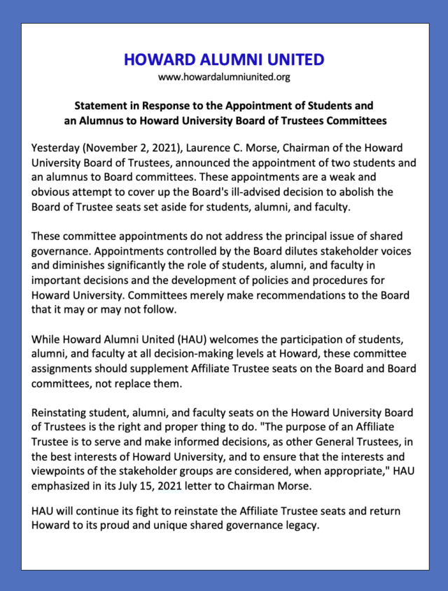 Howard University Notable Alumni