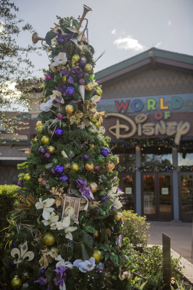 The Disney Springs Christmas Tree Stroll