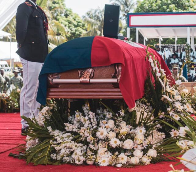 Haitian Times Former President Moise's coffin