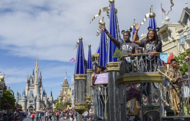 High school students from across the United States star in a special parade