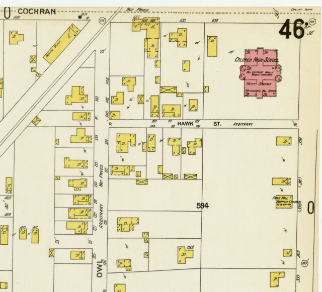 Sanborn fire insurance map