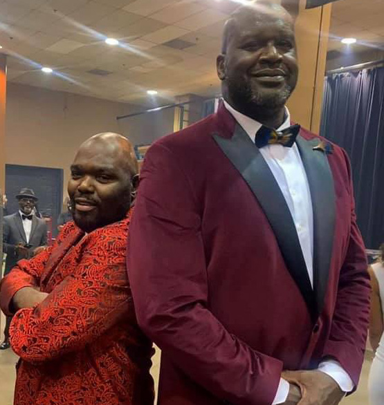Donnie Wilson and Shaquille O'Neal