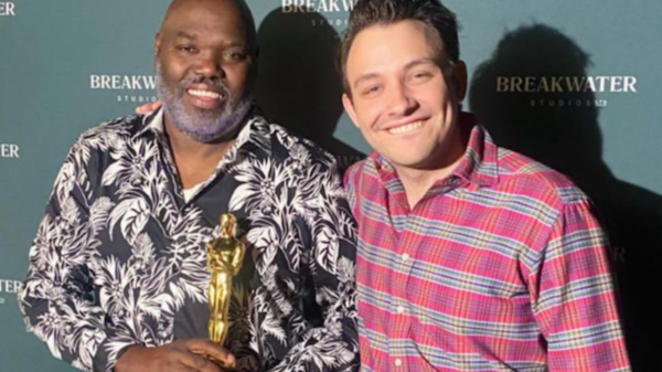 Donnie Wilson with director Ben Proudfoot (1)