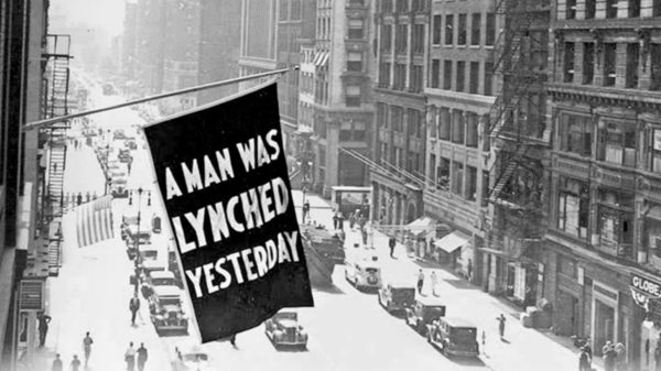 NAACP anti lynching flag