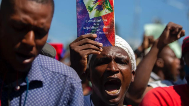 Constitution protest