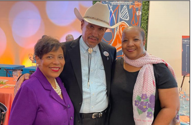 Delta Sigma Theta President Elsie Cooke Holmes, Jim Austin  and Cheryl Smith