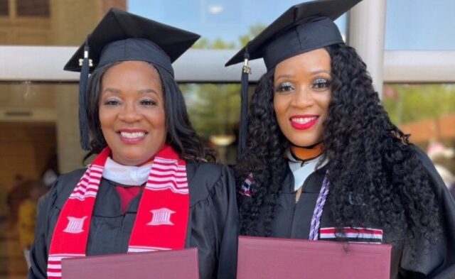 Barbra Ellis and her daughter Destiney Ellis