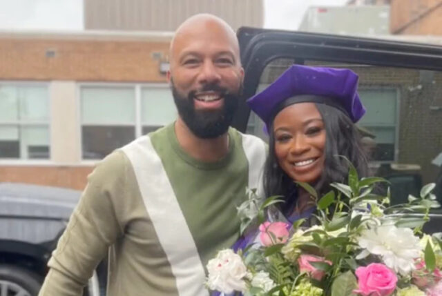 Common celebrates his daughter’s graduation