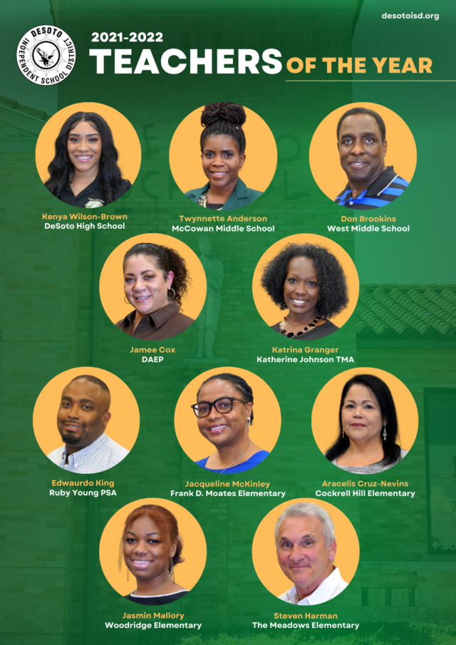 Teachers of the Year 2022 Full Graphic