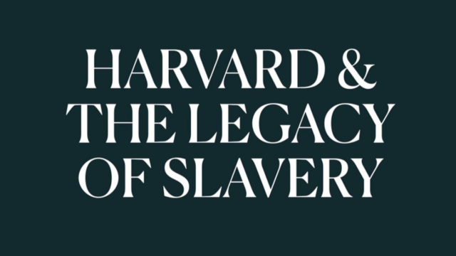 harvard legacy of slavery