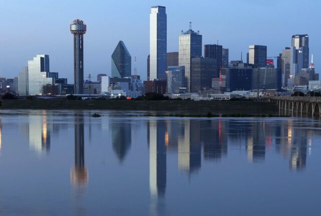 The Dallas-Fort Worth metro area