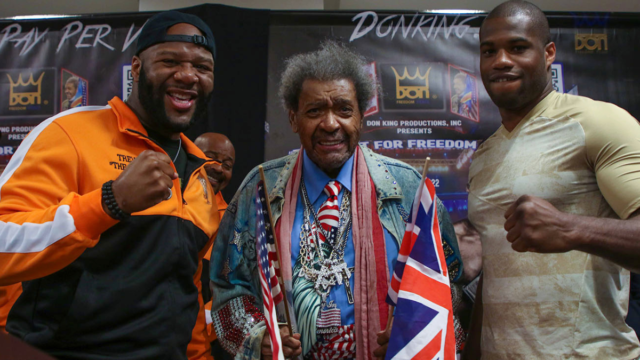 Legendary promoter Don King