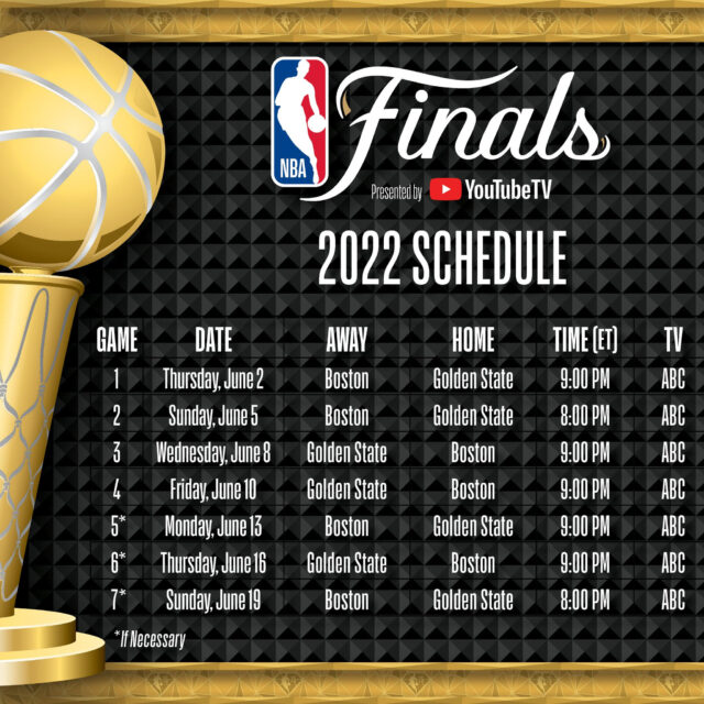 NBA Finals Schedule