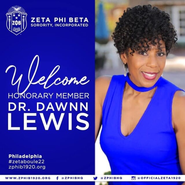 Zeta Phi Beta - Dr. Dawn Lewis