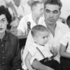 Carolyn Bryant with her husband and children