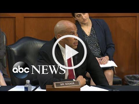 During Senate Confirmation Hearings, Sen. Cory Booker praises Judge Ketanji Brown Jackson.