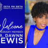 Zeta Phi Beta - Dr. Dawn Lewis
