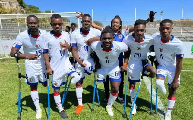 Haiti’s national amputee soccer team