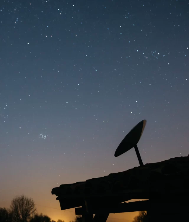 Starlink satellite dish