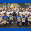 Texas Metro News (italics) journalist, Asia Nicole Alcorn and the Big “D” Band