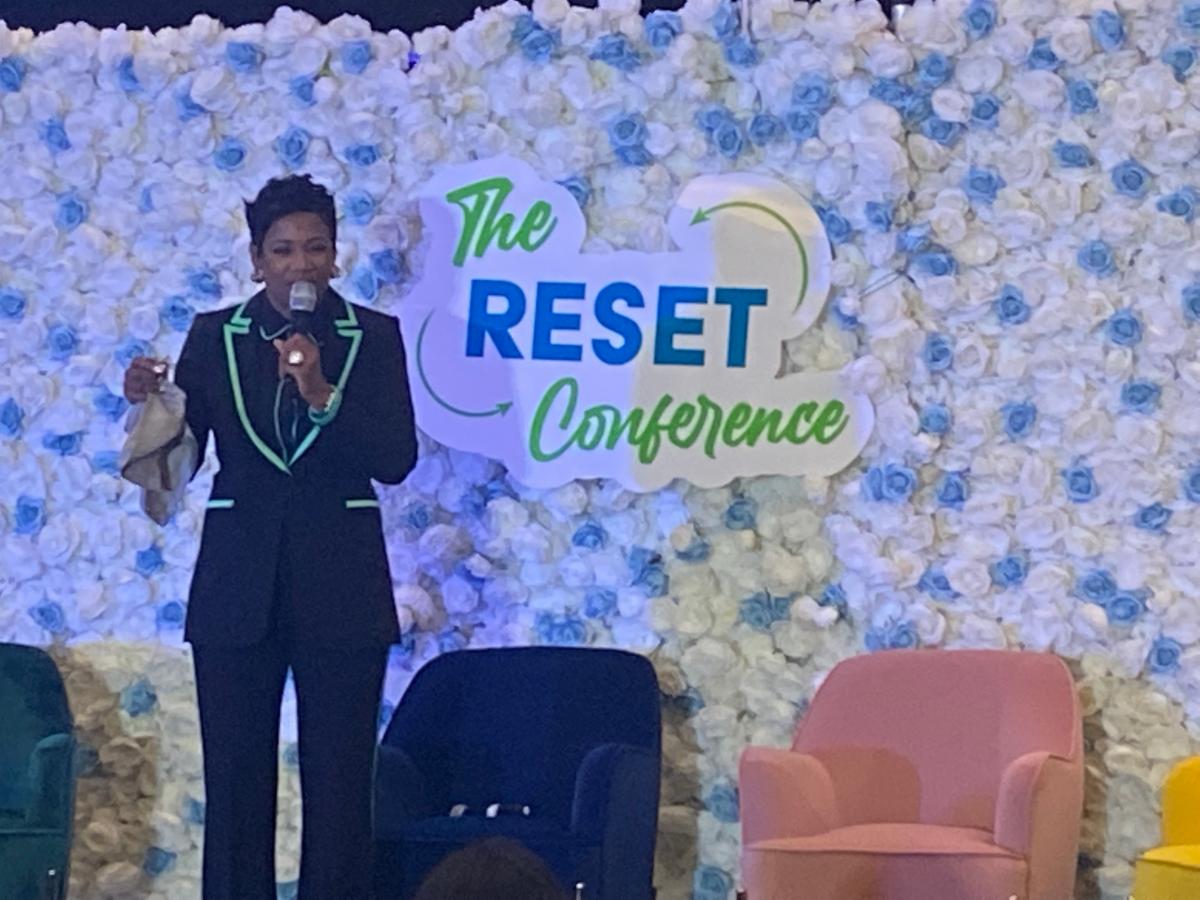 cheryl Action Jackson at The Reset Conference