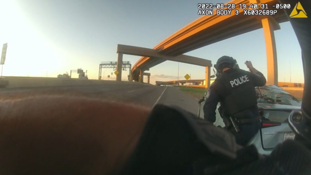 Footage from a Fort Worth officer's body-worn camera